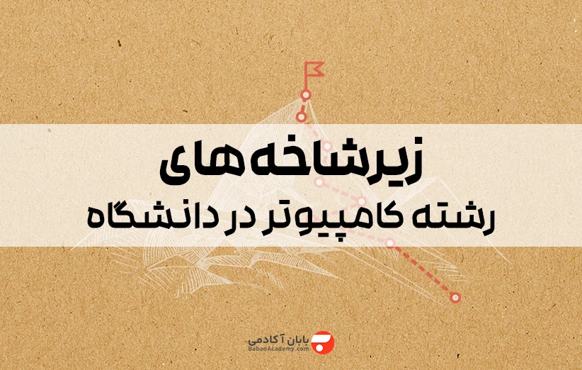 زیر شاخه های رشته کامپیوتر در دانشگاه